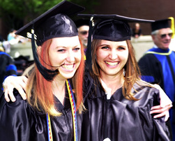 Class of 2002 Commencement, Quad, Spring 2002