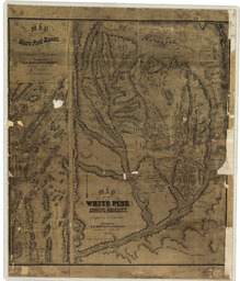 Map of the White Pine Range| Map of the White Pine Mining District