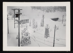 Overhead view of snow station equipment, copy 1