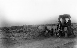 Doan Steam Wagon near Crystal Peak Cemetery