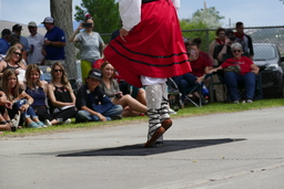 Girl 1 performing wine glass dance at 2021 Basque Festival in Elko