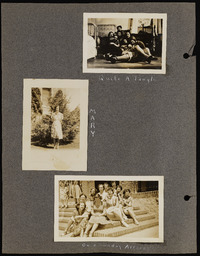 Mary Hill Campus Life Scrapbook, loose page 16