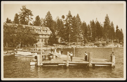 Tahoe Tavern and pier