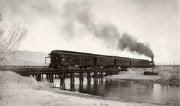 First Southern Pacific Train Through Dayton