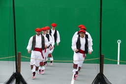 Oinkari male dancers