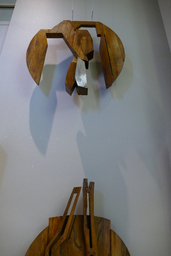 Parts of upper and lower portions of Orreaga sculpture