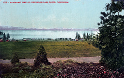 Panoramic view of Glenbrook, Lake Tahoe