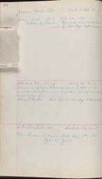 Cemetery Record, page 178