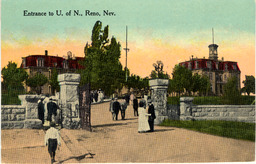 Entrance to University of Nevada, Reno, Nevada