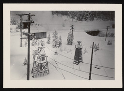 Overhead view of snow station equipment, copy 3