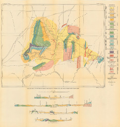 Geologic Map and Sections of Muddy Mountains, St. Thomas Gap, and Part of the Grand Wash Cliffs