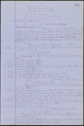 Miscellaneous Book of Records, page 171