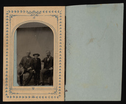 John Sparks, Charles Sparks, and an unidentified man
