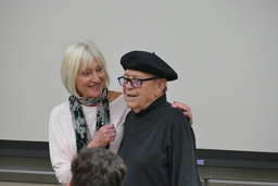 Louis Irigaray and Dr. Sandra Ott
