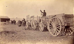Ore wagons, Nevada