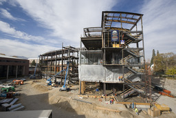 Davidson Mathematics and Science Center construction, 11/18/2008