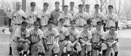 Baseball team, University of Nevada, 1960