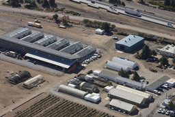 Aerial view of the Valley Road Greenhouse Complex, 2011