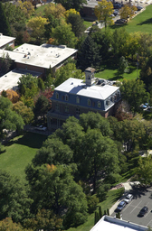 Aerial view of Morrill Hall, 2003