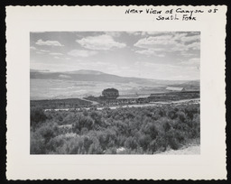Near view of canyon of South Fork, copy 1