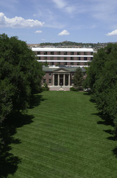 Aerial view of the Quad, 2004