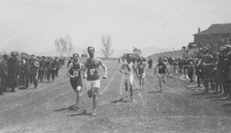 High school track meet, Mackay Athletic Field, ca. 1911