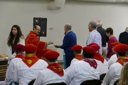 Communion at Basque mass