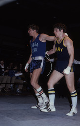 Unidentified boxer, University of Nevada, circa 1990