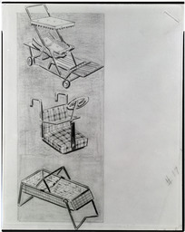 Sketches of infant seat designs