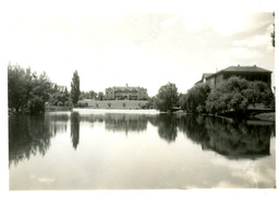 Lincoln Hall, Frandsen Humanities, and Manzanita Lake, 1944