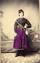 Miss Lena Hall as the French Vivandiere