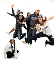 Wolf Pack apparel models, 2010