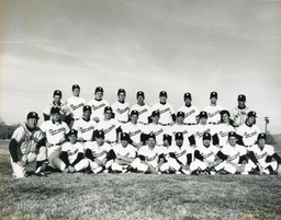 Baseball team, University of Nevada, 1970