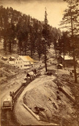 Swift's Station, Carson and Lake Bigler Road, eastern summit of Sierra Nevada Mountains