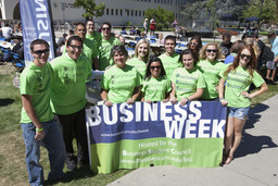 Business Student Council Business Week Welcome Back BBQ, Lower Quad, 2011