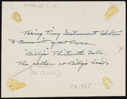 Taking instrument shelter to summit of Mount Rose, copy 1, verso