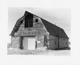 Shoshone barn, southeast view, Owyhee