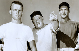Neil Garrett, Glen "Jake" Lawlor, and Hugh Smithwick, University of Nevada, circa 1954