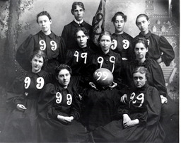 Women's basketball team, University of Nevada, 1899