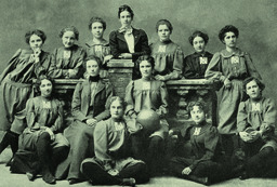 Women's basketball team, University of Nevada, 1898