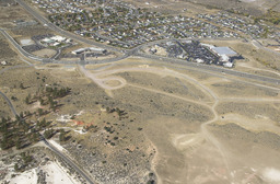 Aerial view of the Redfield Campus before construction, 2003