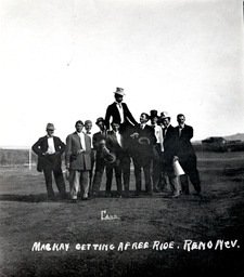 Mackay Athletic Field dedication ceremony, 1909