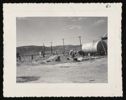 Water tank with power cables, copy 1
