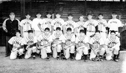 Baseball team, University of Nevada, 1957