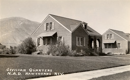 Civilian quarters, Naval Ammunition Depot, Hawthorne, Nevada