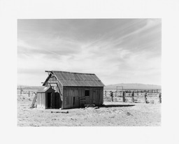 Barn with outhouse, San Antonio Ranch, Nye County