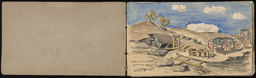 Sketchbook 4, page 14, "Shaft of Grant Mine, McCoy Hill"
