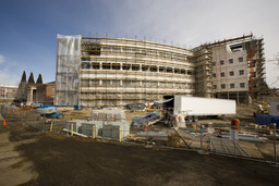 Davidson Mathematics and Science Center construction, 01/26/2009