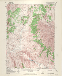 Delano Mountain Quadrangle Nevada- Elko Co. 15 Minute Series (Topographic)