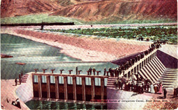 Head Gates of Irrigation Canal, Near Reno, Nevada